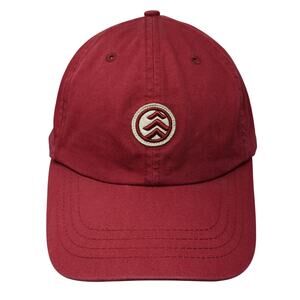 ArborLinks Nebracka City Slideback Baseball Cap Red One Size American Dry Goods